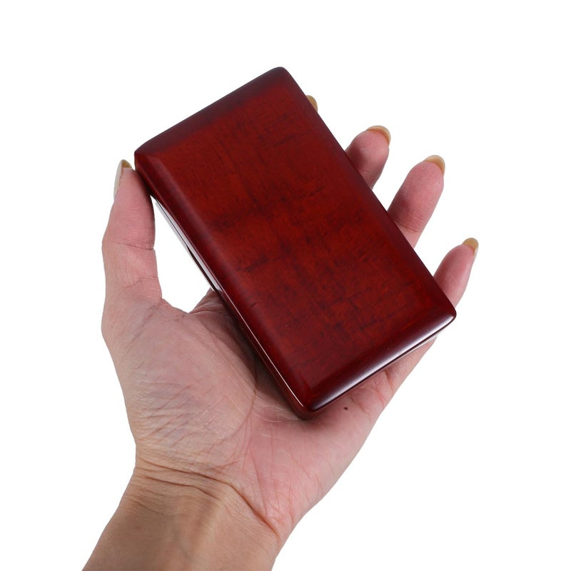 HEALLILY Saxophone Reed Case Wooden Holder Box For Saxophone Clarinet Reeds - Image 3
